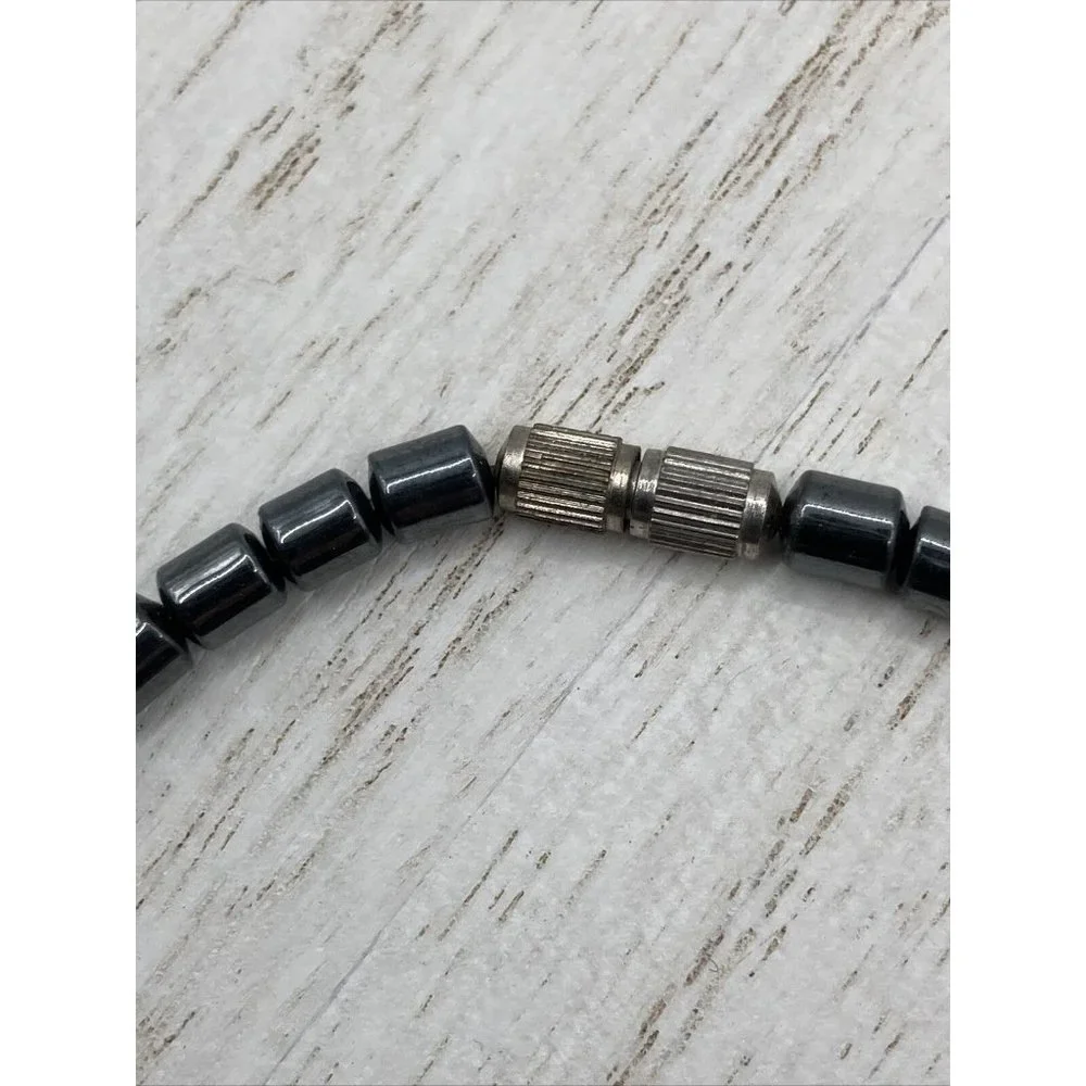 Unbranded hematite beaded